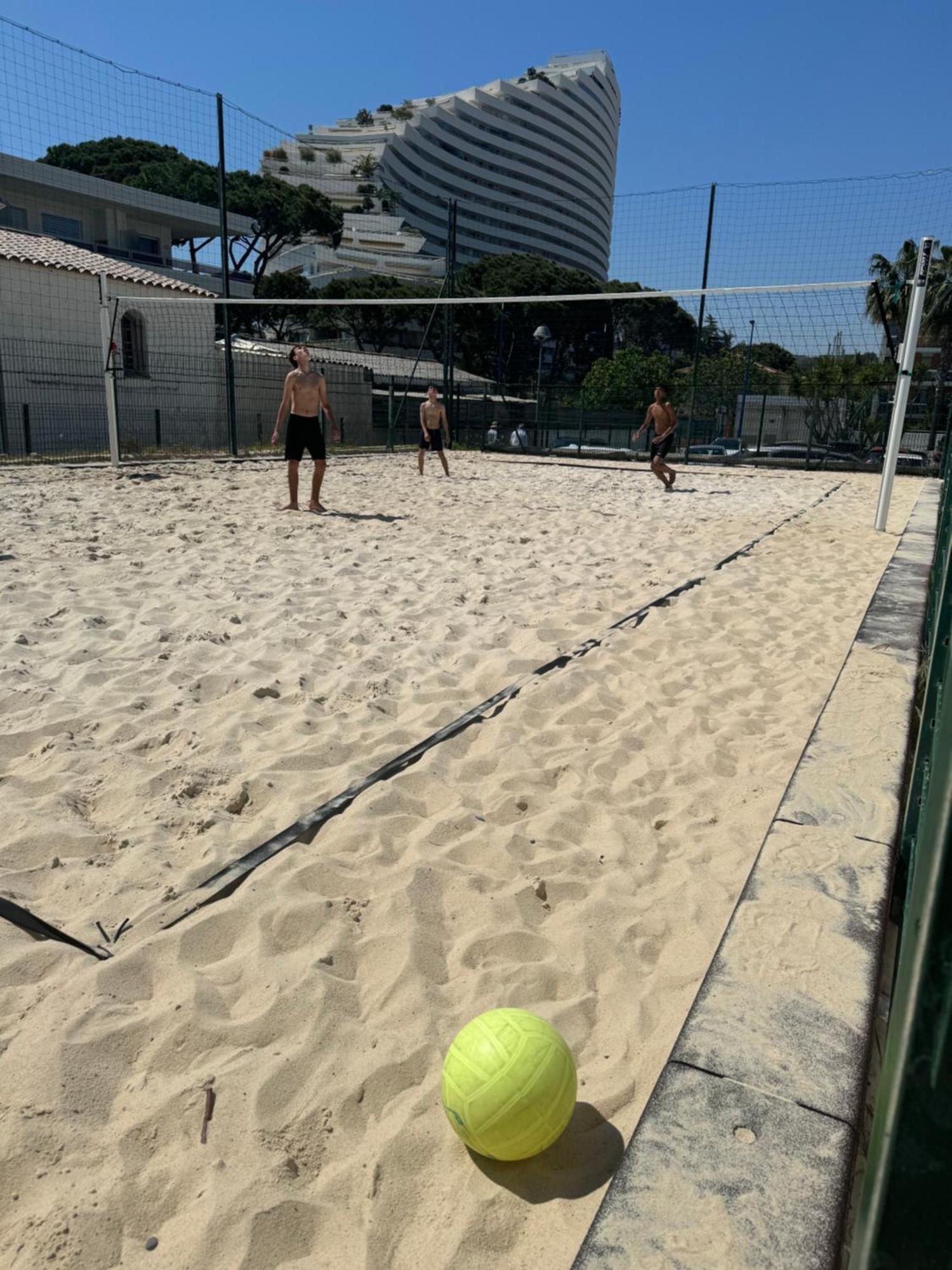 Appartemment Vue Mer Et Piscine Villeneuve-Loubet Eksteriør bilde